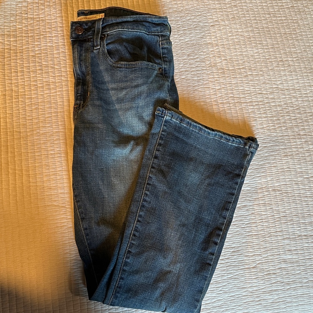 Levi's Women's Boot Cut Jeans - Dark Blue